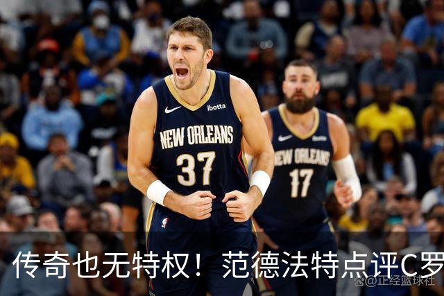 传奇也无特权！范德法特点评C罗争议进球：纪录耀眼，规则不能变通