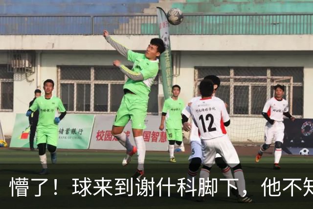 懵了！球来到谢什科脚下，他不知道要干嘛结果被断