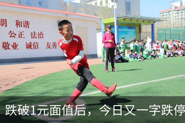 跌破1元面值后，今日又一字跌停
