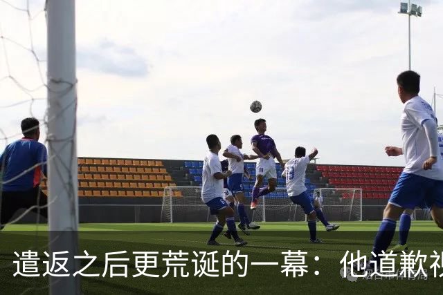 遣返之后更荒诞的一幕：他道歉视频里那幅画，被网友扒穿了